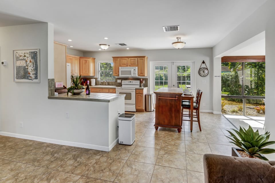 Open concept layout so the entire family can enjoy time together