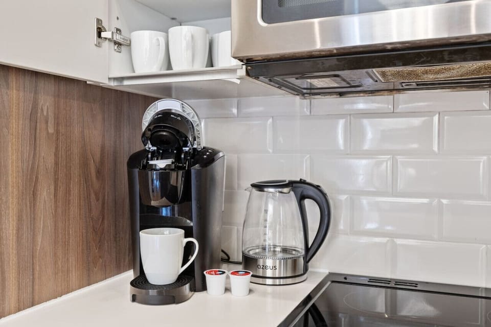 Coffee Maker, Tea Kettle