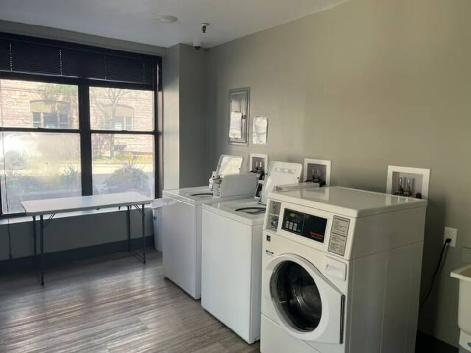 Laundry room on site