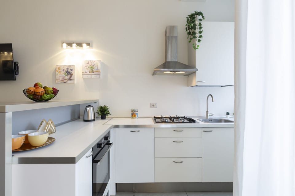 Comfort Apartment | Private kitchen | Mini-fridge, oven, stovetop, dishwasher
