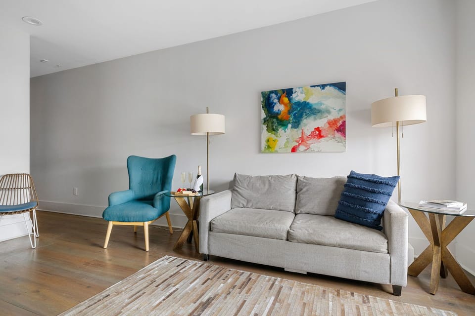 Living Room with Smart TV (Sofa Bed)