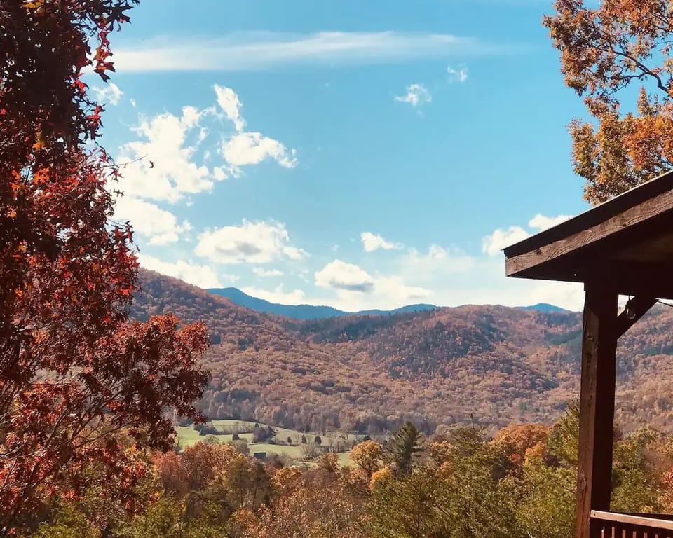 A fraction of the view on a crisp fall day.