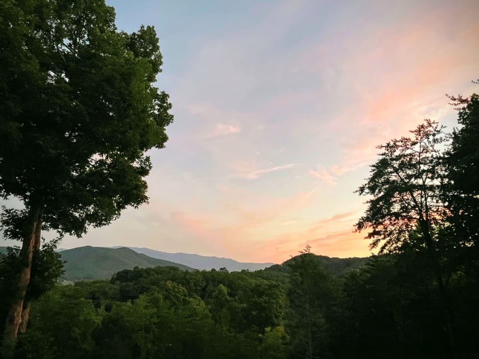 The photos don't do justice to the incredible sunsets seen from this perch.