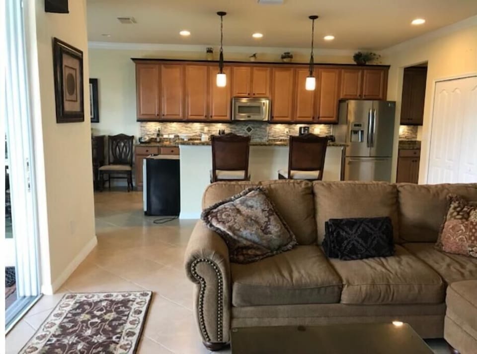KITCHEN AND FAMILY ROOM
