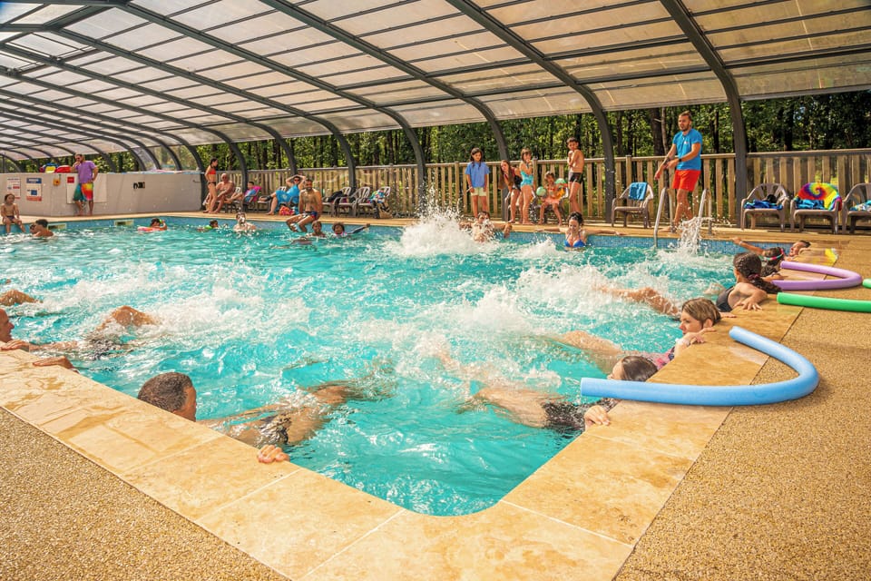 Indoor hot tub area with jets, ideal for a soothing and refreshing experience.