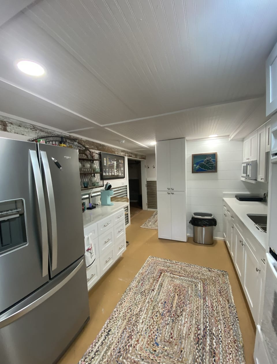 Full fridge double oven & w/d