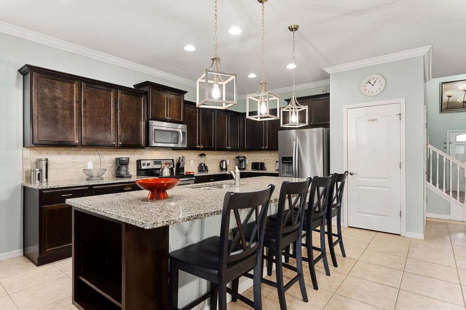 Cook and entertain in the fully-equipped kitchen.