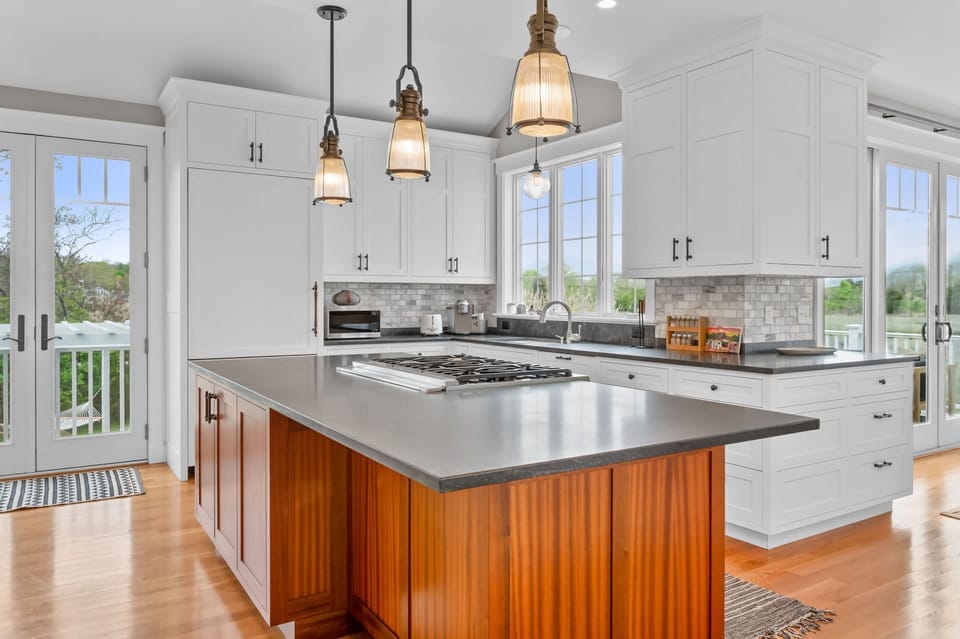 Open concept kitchen