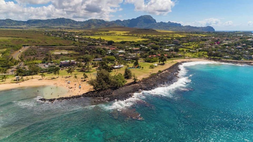 Poipu Beach and Brennecke's