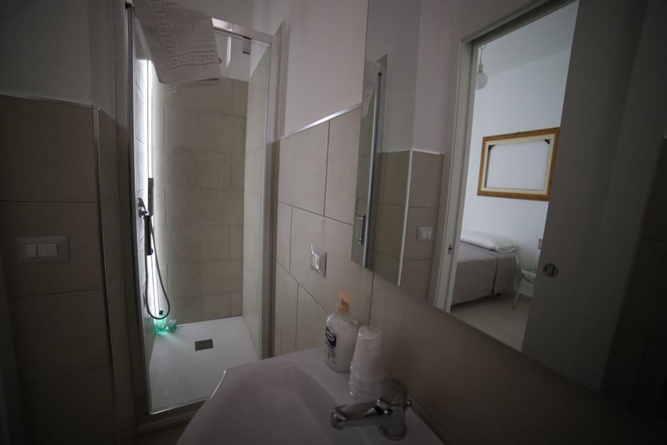 Design Double or Twin Room | Bathroom | Shower, rainfall showerhead, free toiletries, hair dryer