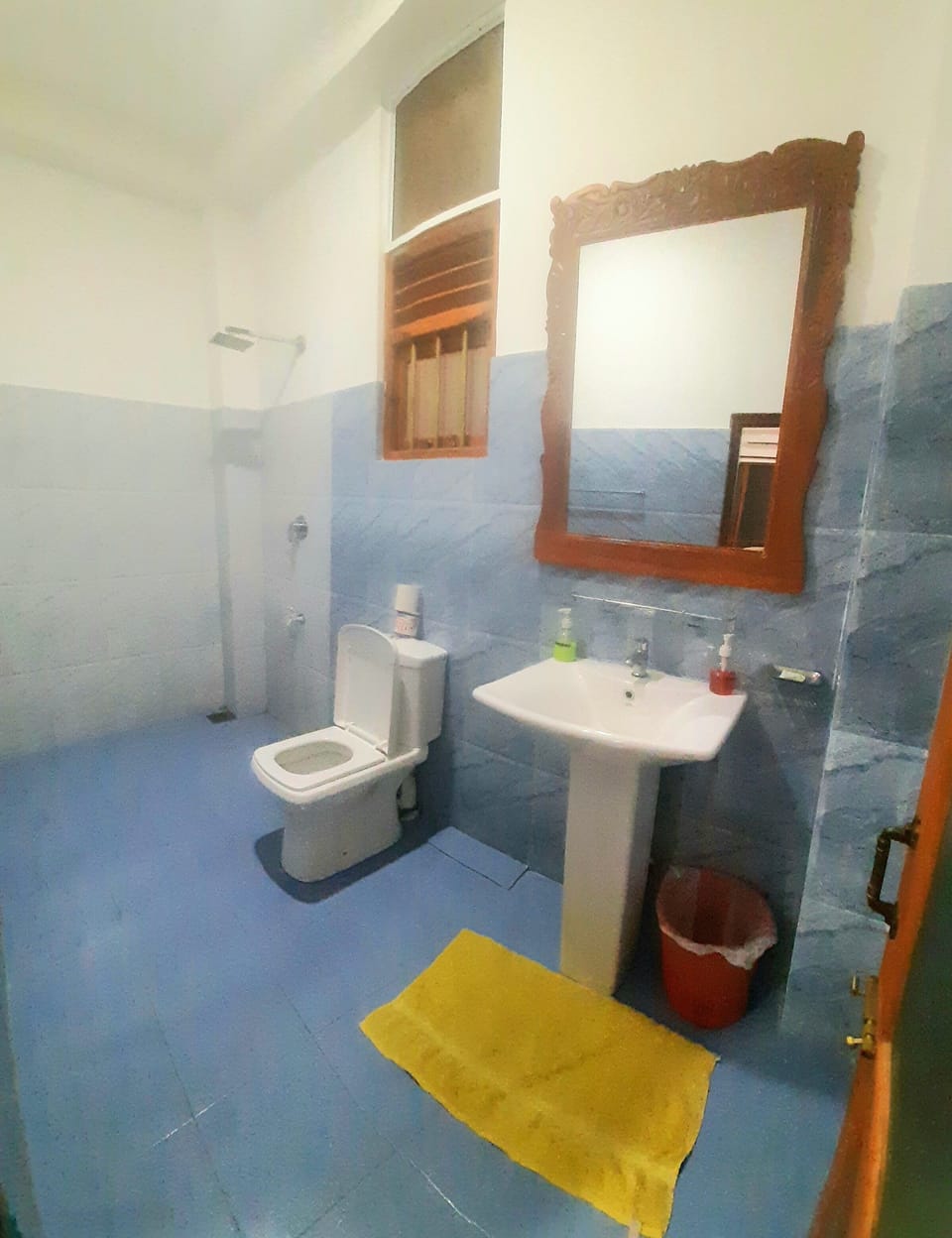 Bathroom | Shower, rainfall showerhead, free toiletries, hair dryer