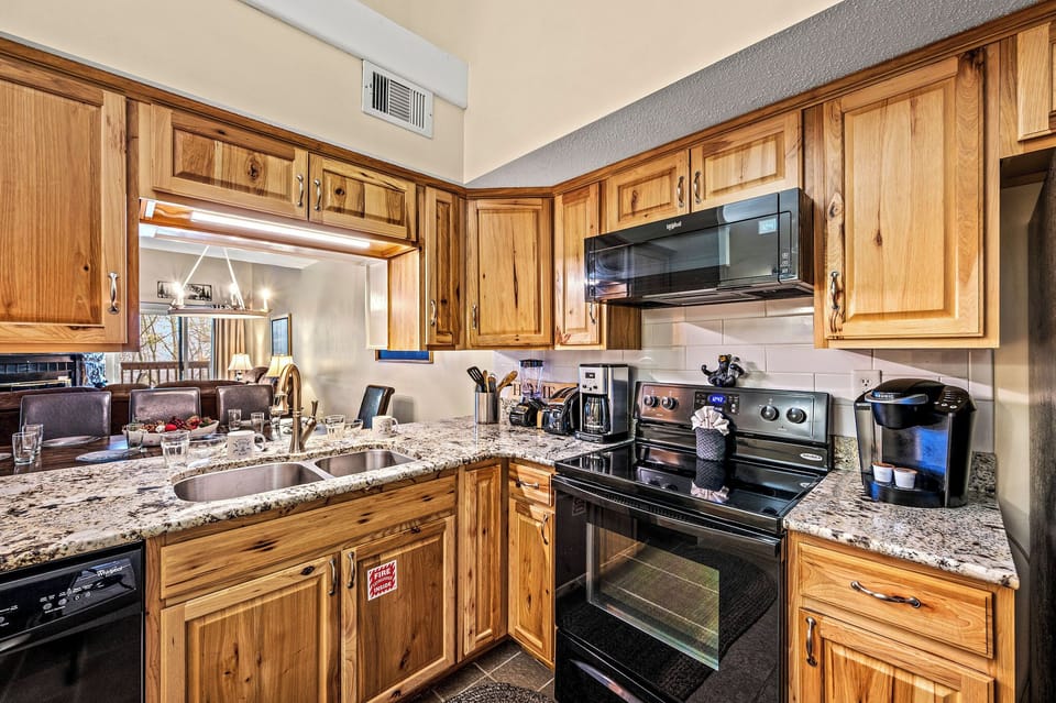 My Happy Place's fully equipped kitchen
