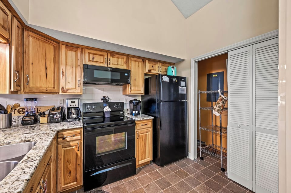 My Happy Place's fully equipped kitchen