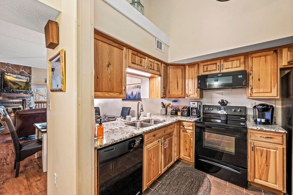 My Happy Place's fully equipped kitchen