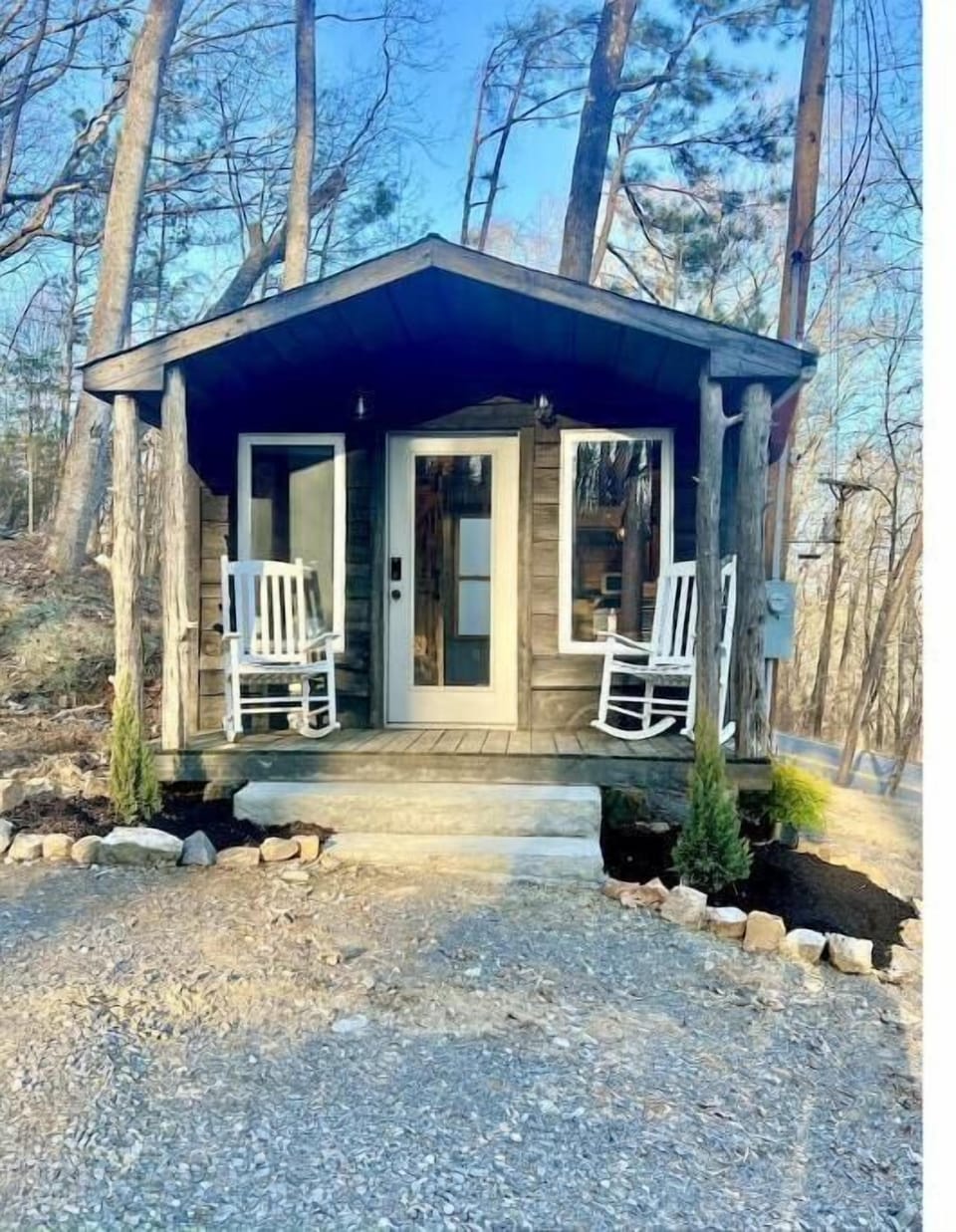 Front of cabin