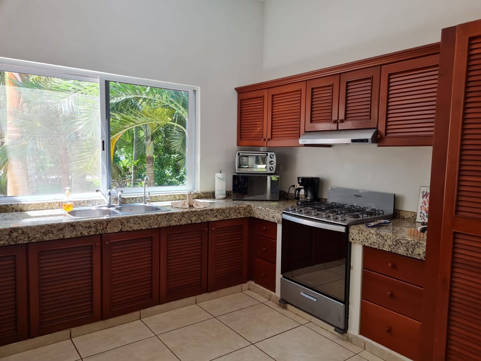 View of kitchen from doorway to kitchen