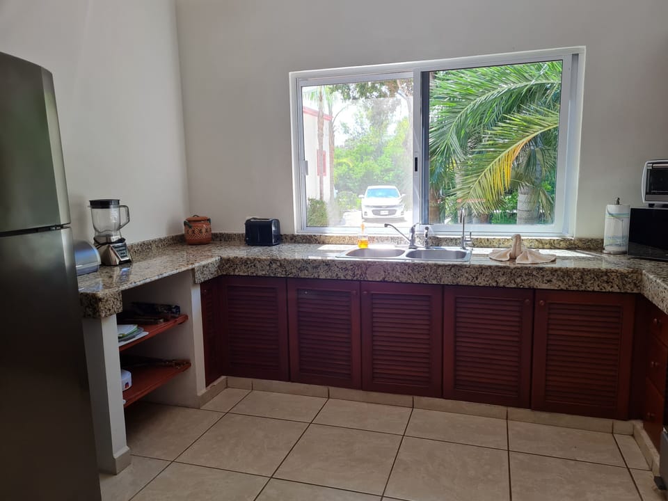 View of Kitchen from breakfast bar
