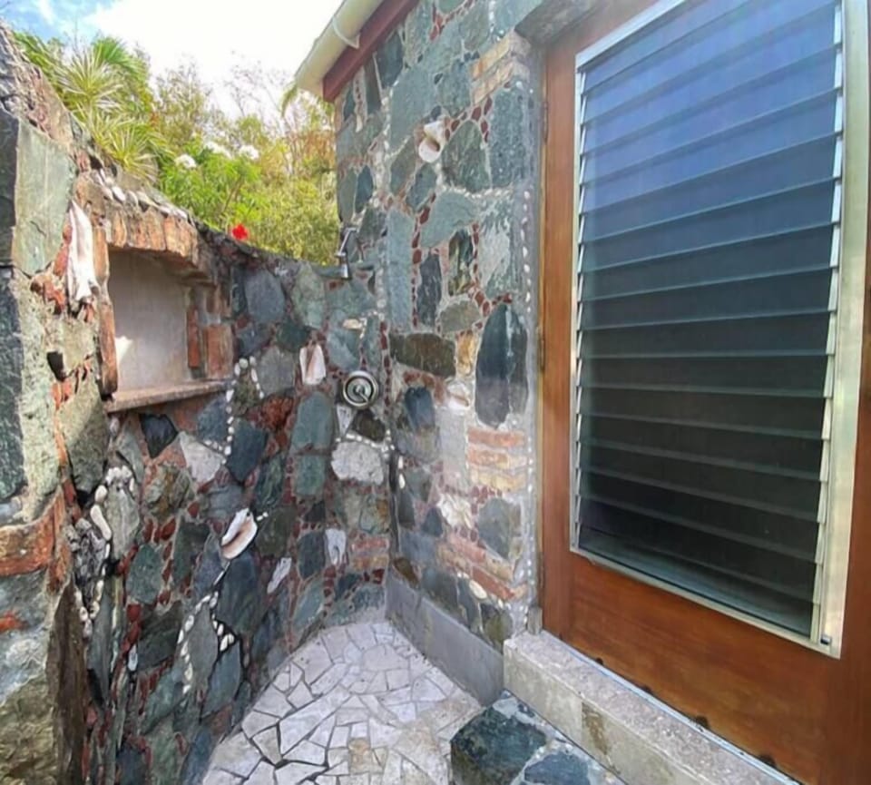 outdoor shower
