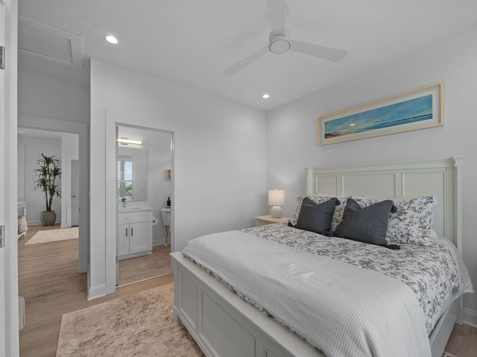 Floor 2 bedroom 4 with ensuite bathroom