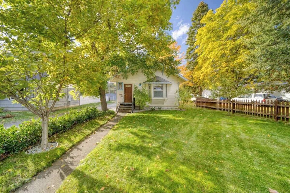 Front walk up to the home 