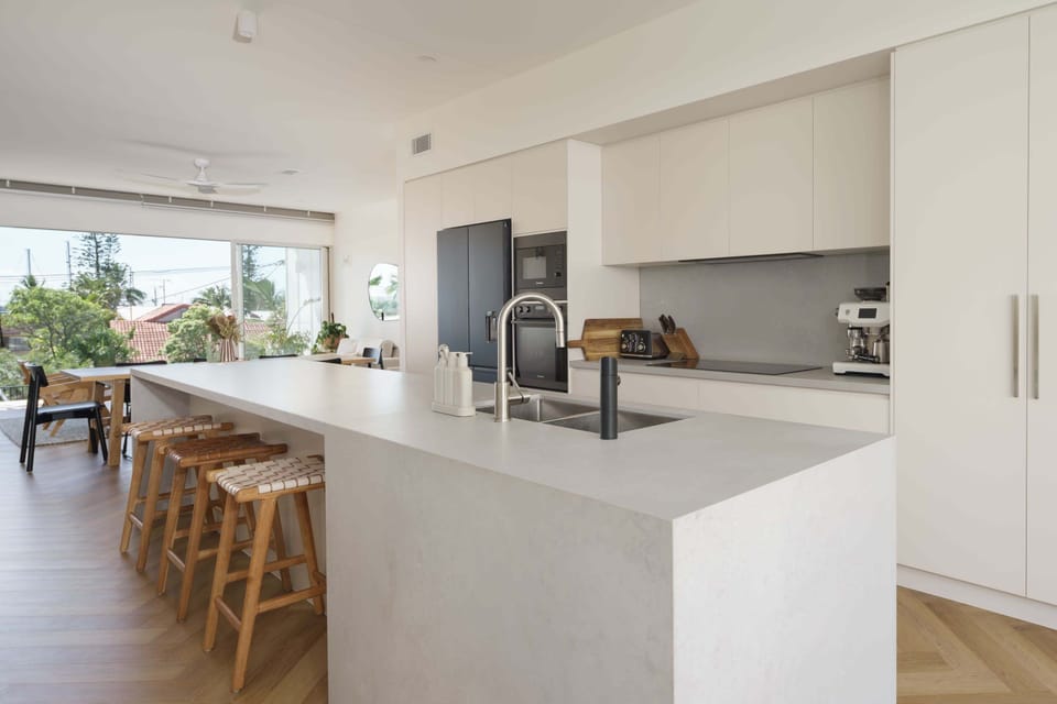 The kitchen is fully equipped with everything you need