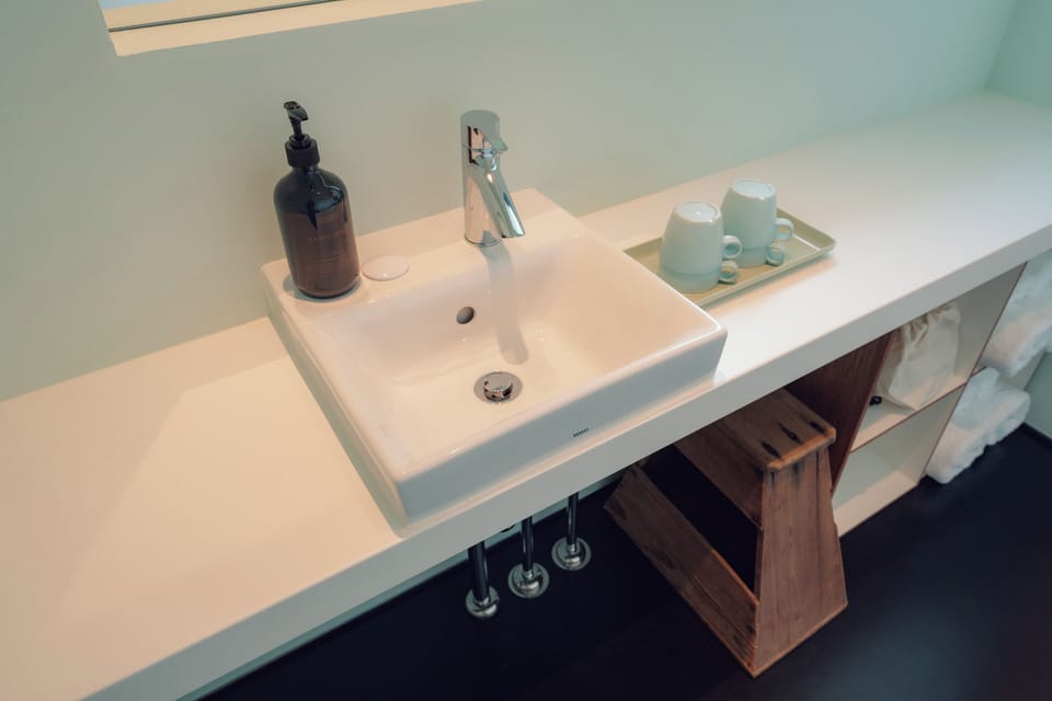 Concept Room / Hatago 1, Non Smoking | Bathroom | Shower, hair dryer, slippers, bidet