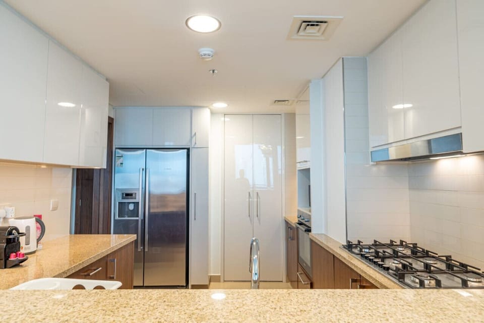 Modern Kitchen: Sleek design with premium appliances, perfect for culinary adventures!