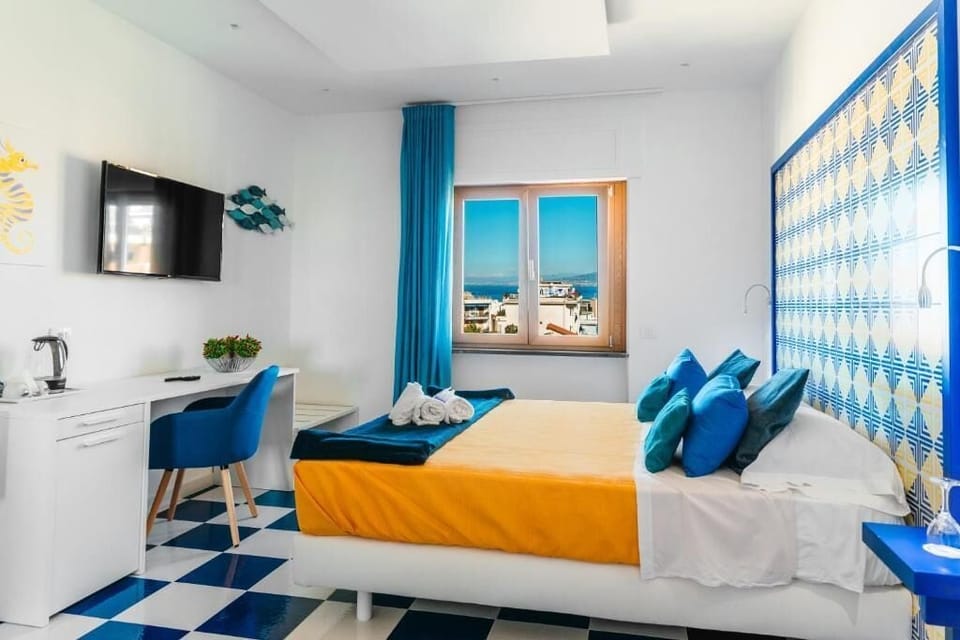 Premium bedding, down comforters, pillowtop beds, in-room safe