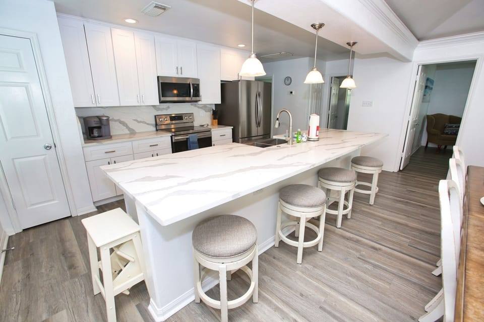 More seating at the kitchen island