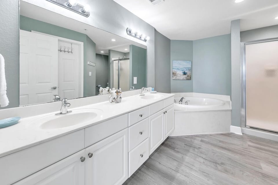 Master bathroom
