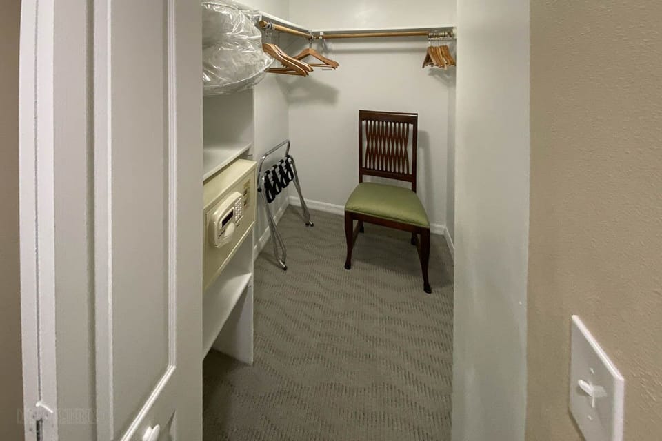 Master bedroom closet 