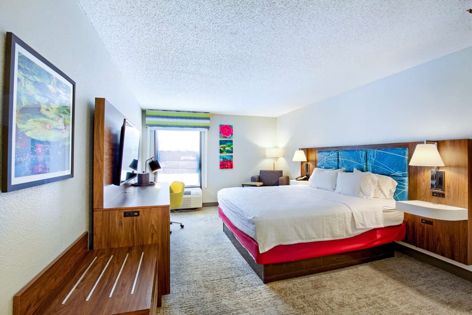 One king bed non smoking | In-room safe, iron/ironing board, free cribs/infant beds, rollaway beds