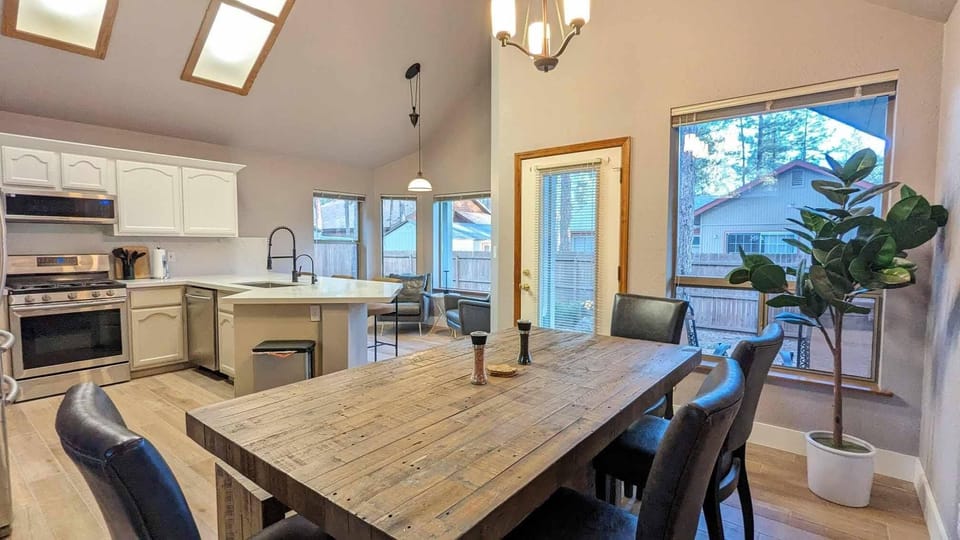 Open dining area