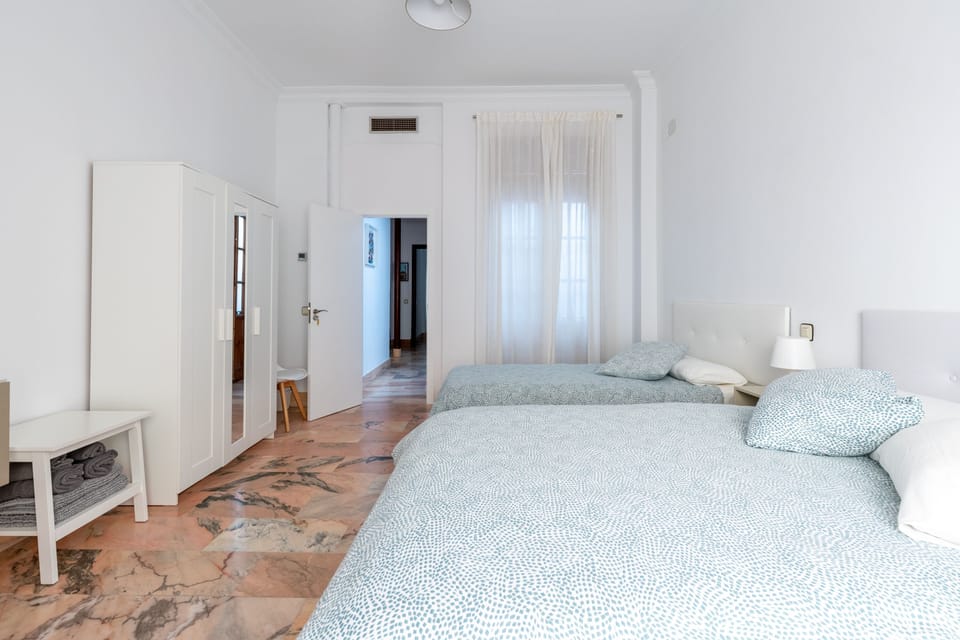 City Quadruple Room, Men only, City View | Premium bedding, down comforters, memory foam beds