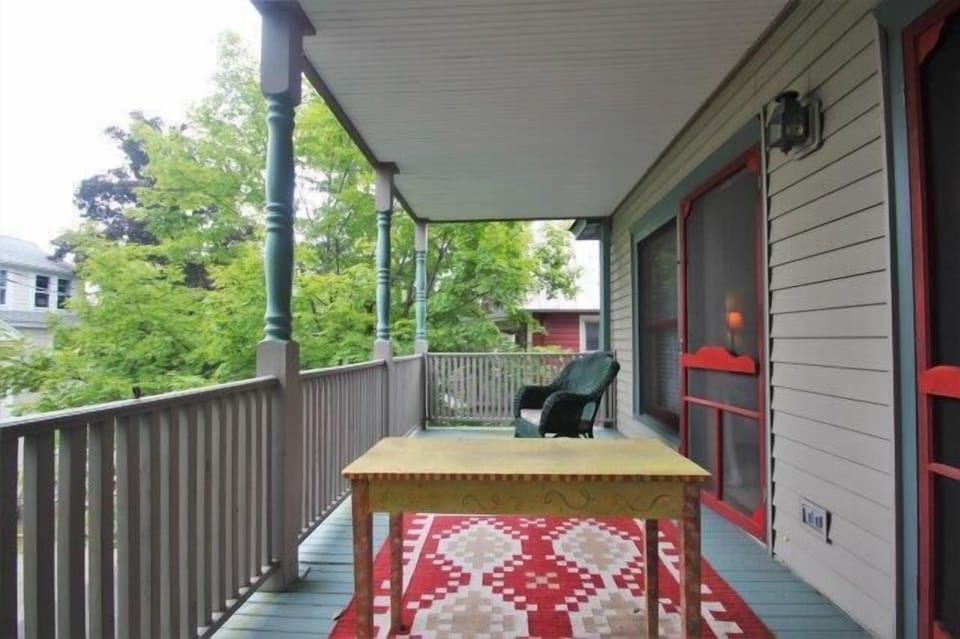 Private Covered Porch on 2nd Level