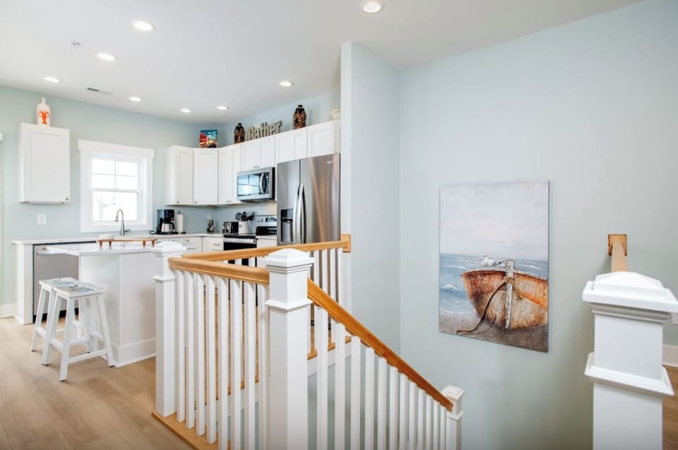 Stairs to upper level