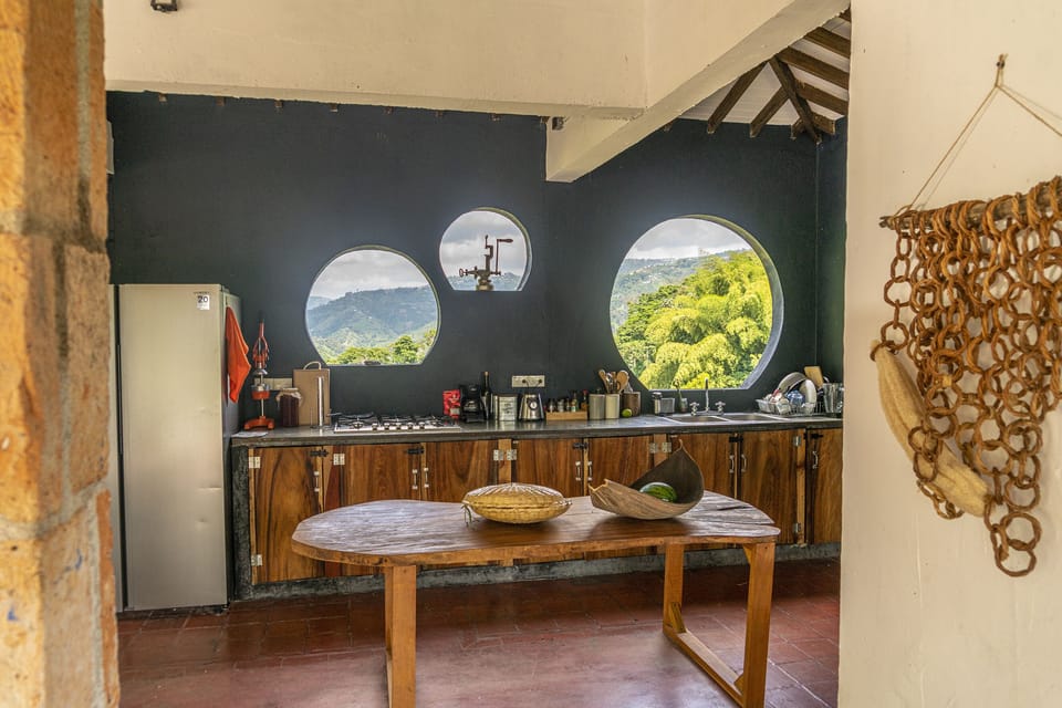 Design Room | Shared kitchen | Full-size fridge, stovetop, espresso maker, rice cooker