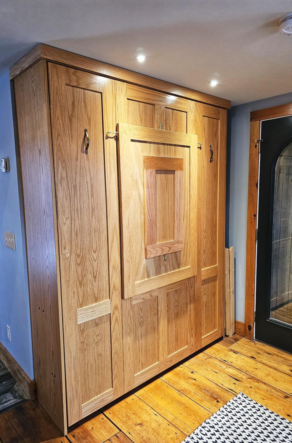 Easily can be converted back. Murphy bed