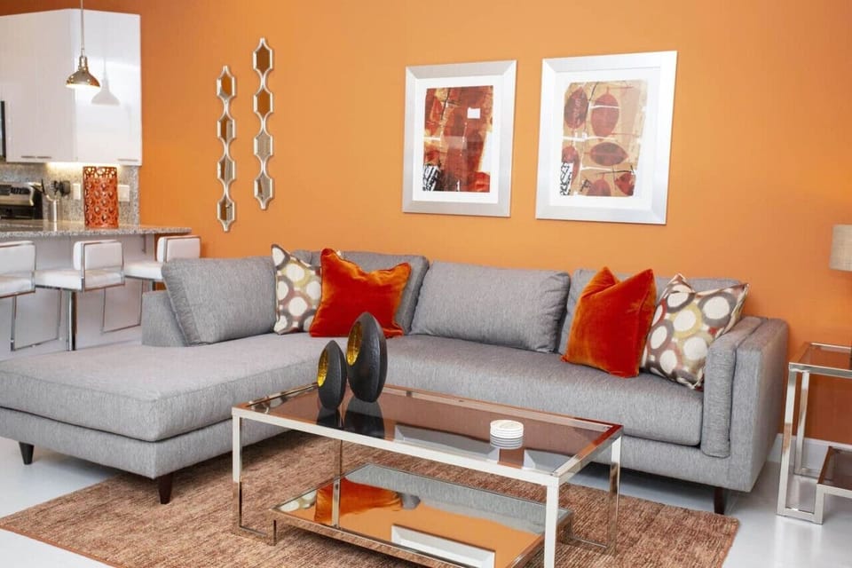 Living Room#Disney #Parks #Clermont #Townhouse #Vacation #Rental #Orlando #Heatedpool