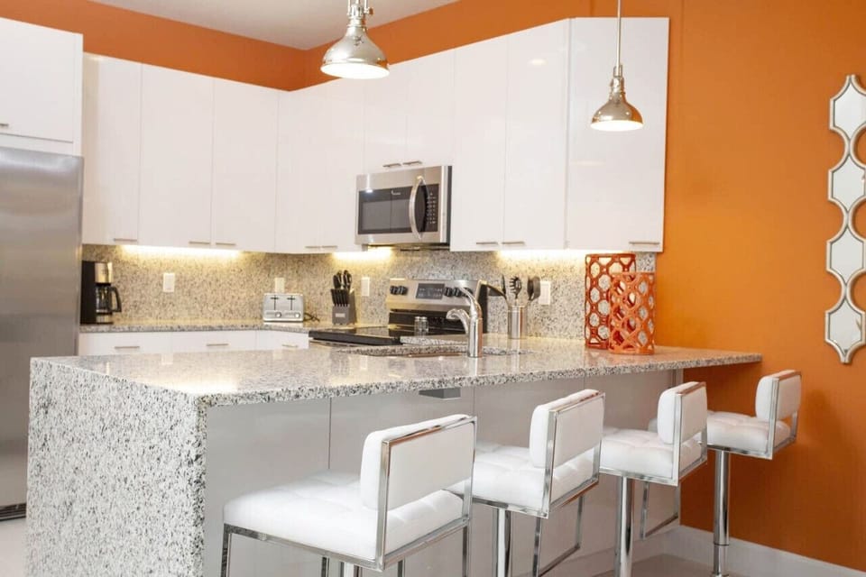 Kitchen Counter#Disney #Parks #Clermont #Townhouse #Vacation #Rental #Orlando #Heatedpool