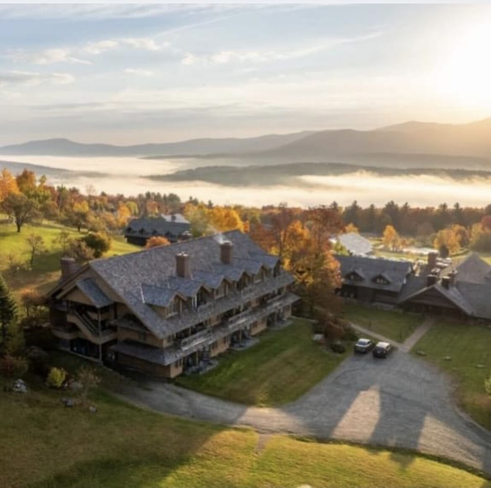 View of the Main Lodge on property