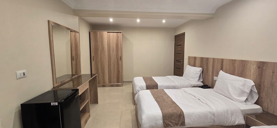 Standard Twin Room, City View | Minibar, free WiFi, bed sheets