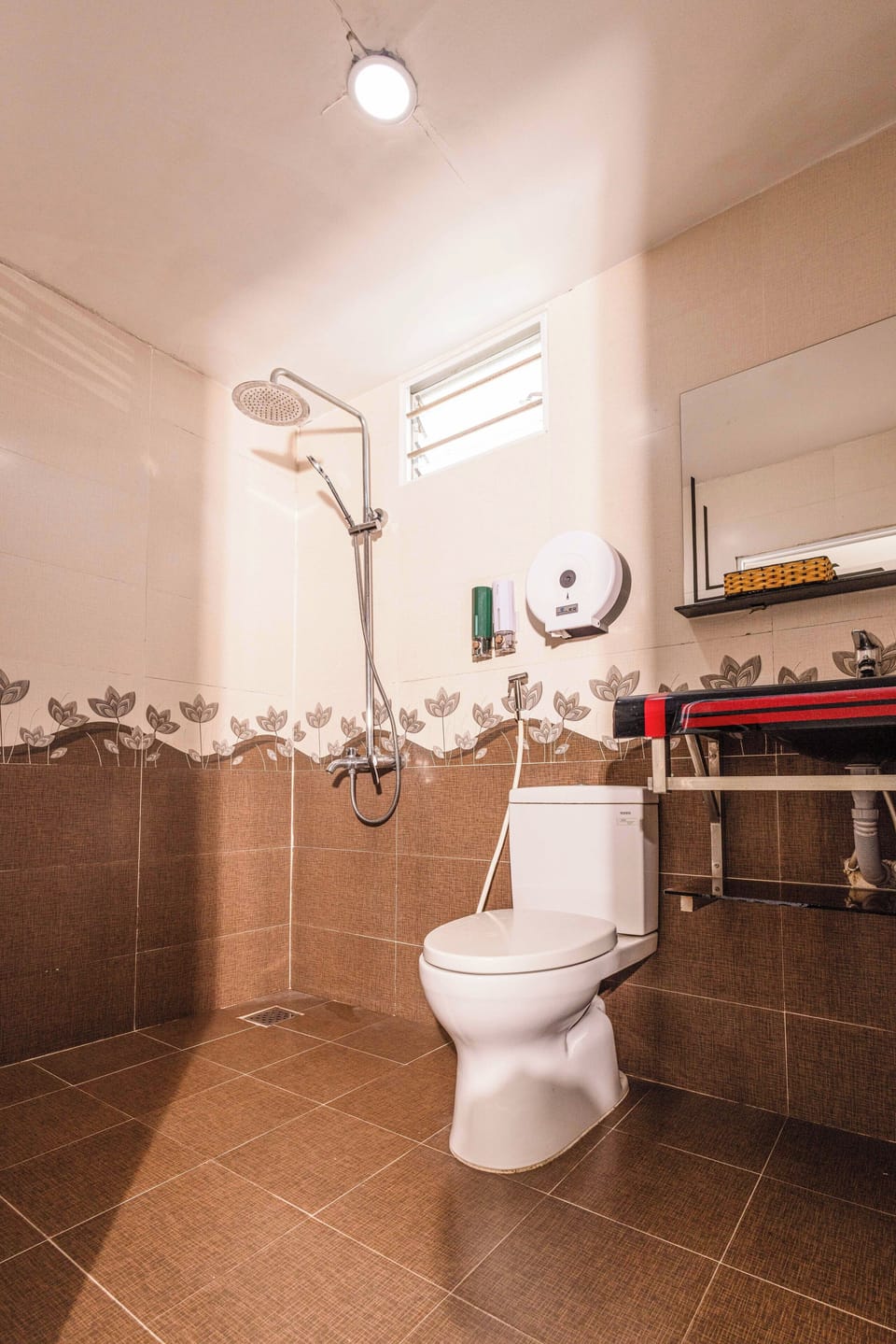 Panoramic Double Room, Private Bathroom, City View | Bathroom | Shower, hair dryer, towels, soap