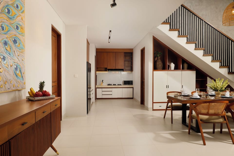 4 Bedroom Pool Villa | Living area | Flat-screen TV