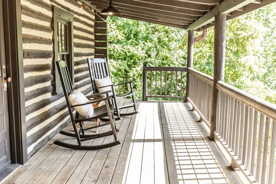 Spend the morning in one of porch rocking chairs, coffee in hand - there`s no better way to start your day.