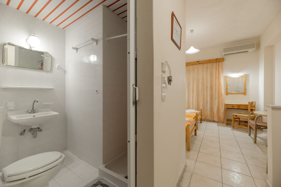 Standard Double Room | Bathroom | Hair dryer, towels