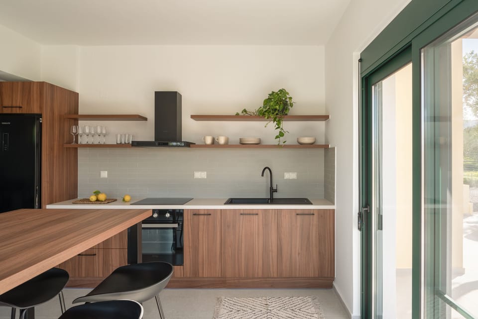 Another aspect of the second kitchen. 