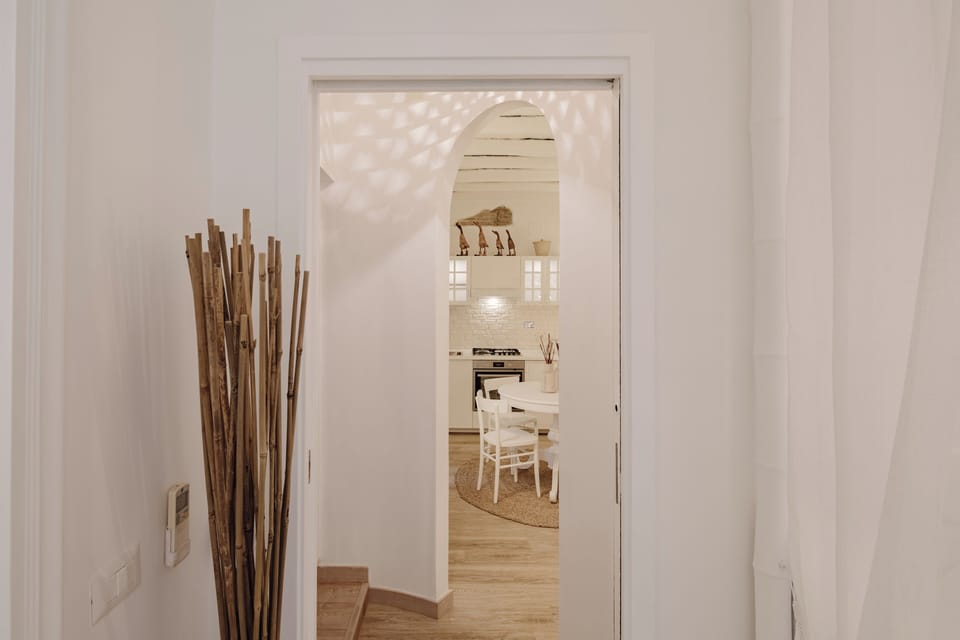 Luxury Apartment | Living area | 50-inch flat-screen TV with cable channels