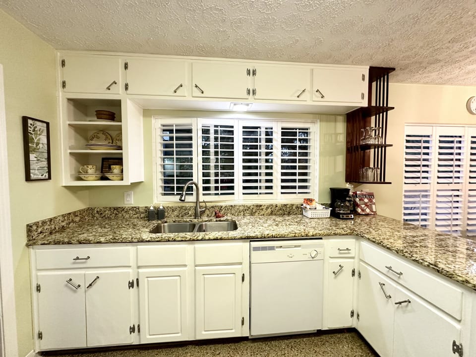Kitchen sink area