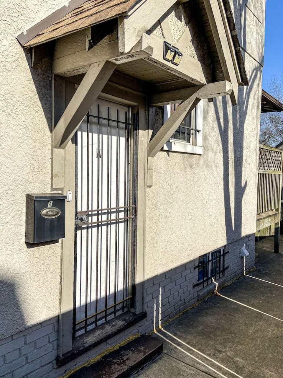 Exterior detail